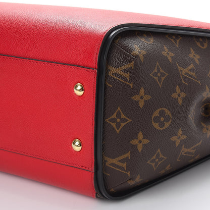 Louis Vuitton Calfskin Monogram Kimono Tote Cherry 13 of 14