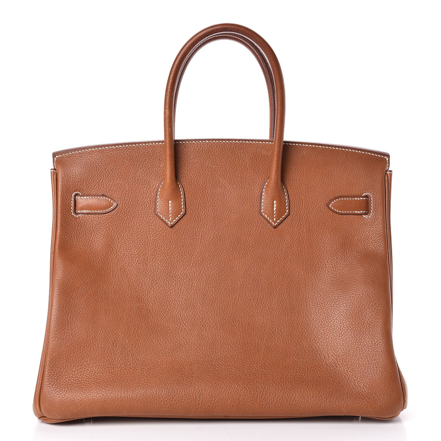 Natural Barenia Faubourg Birkin 35 Fauve