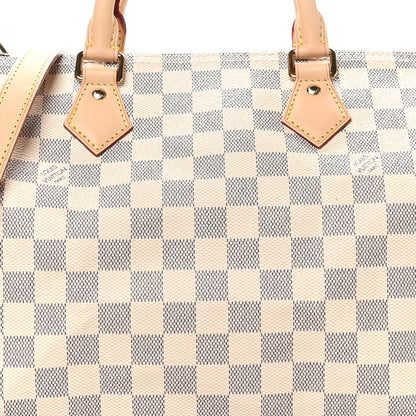 Louis Vuitton Damier Azur Speedy Bandouliere 30 7 of 9