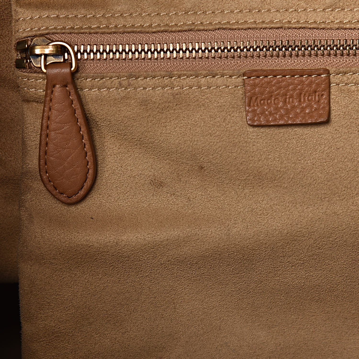 Celine Pebbled Calfskin Mini Luggage Camel 11 of 24