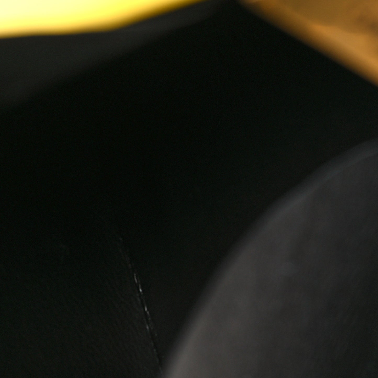 Lambskin Pyramid Clutch Yellow