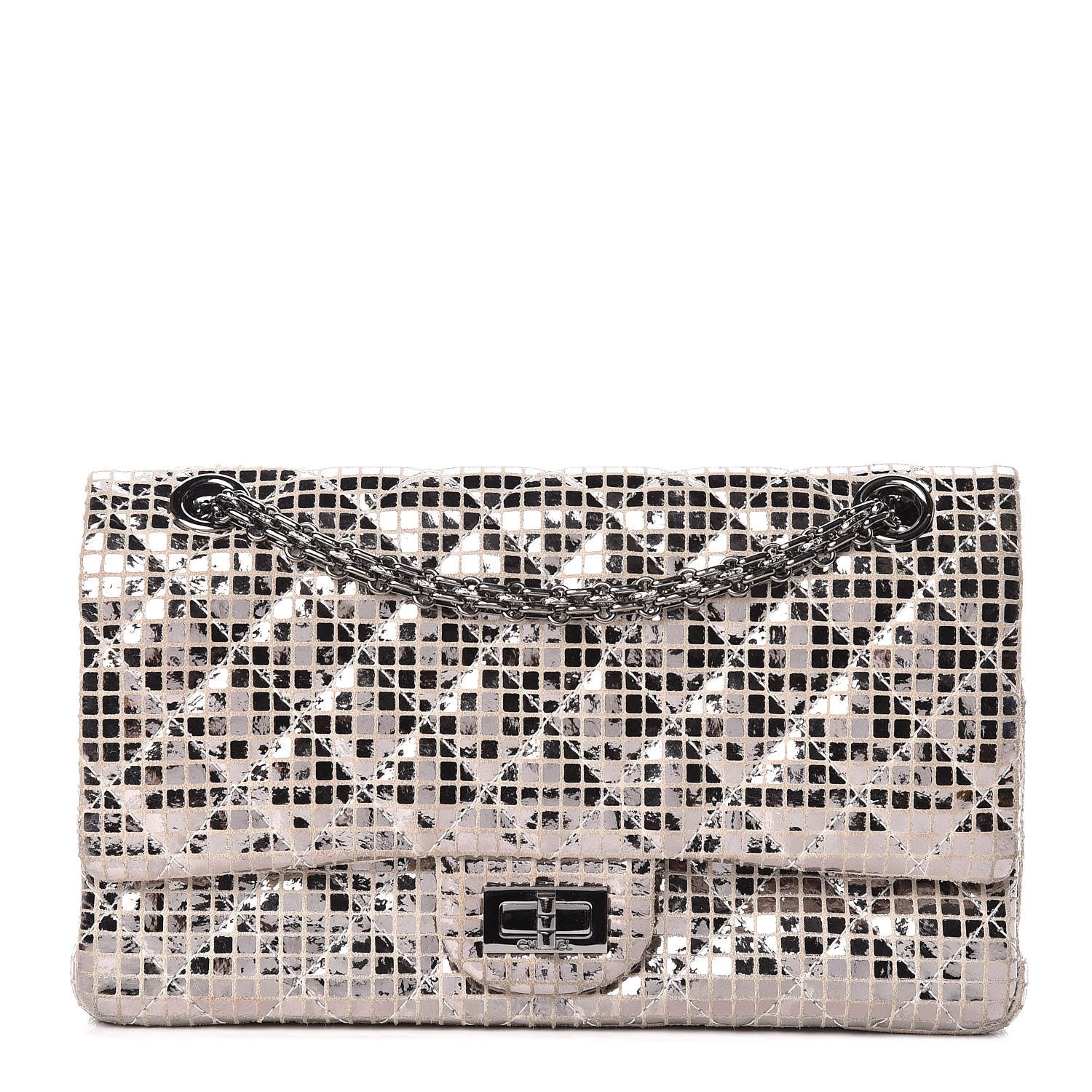 Chanel Mirror 2.55 Reissue 225 Flap Silver 1 of 11