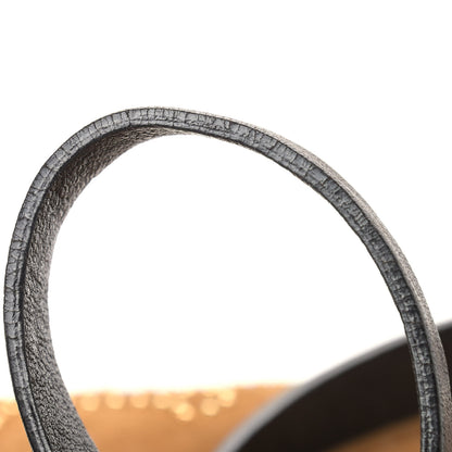 Miu Miu Suede Shearling Studded Tote Brown 10 of 14