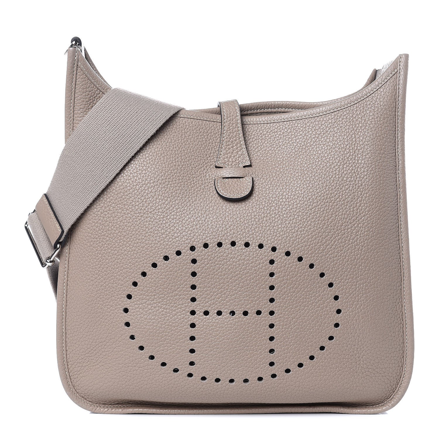 Hermes Taurillon Clemence Evelyne III PM Gris Tourterelle 1 of 12