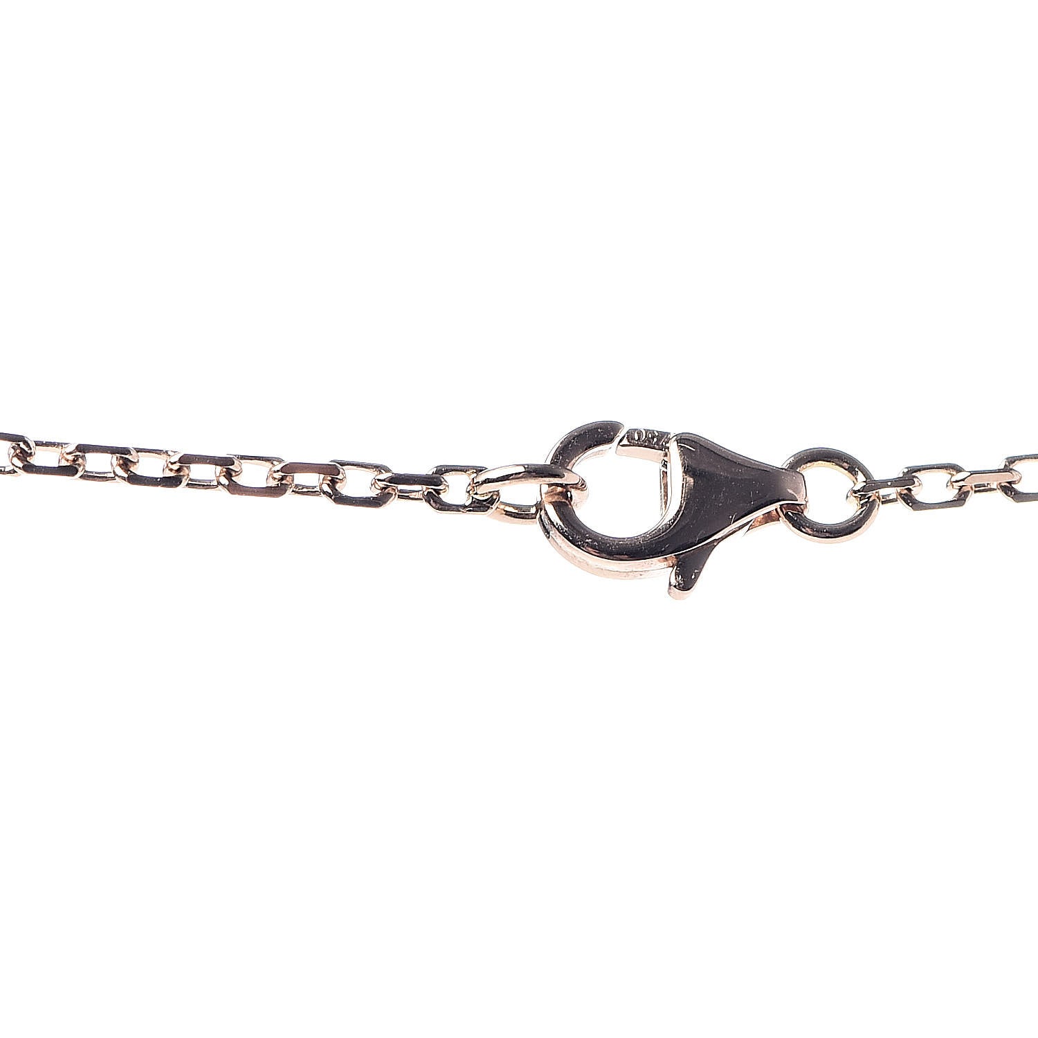 Cartier 18K Pink Yellow White Gold Diamond Trinity Lariat Necklace 7 of 7
