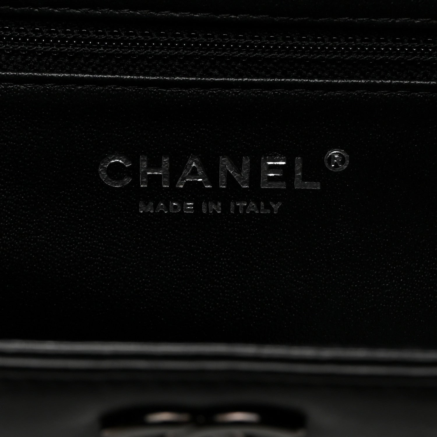 Chanel Lambskin Quilted Clutch Black 6 of 8