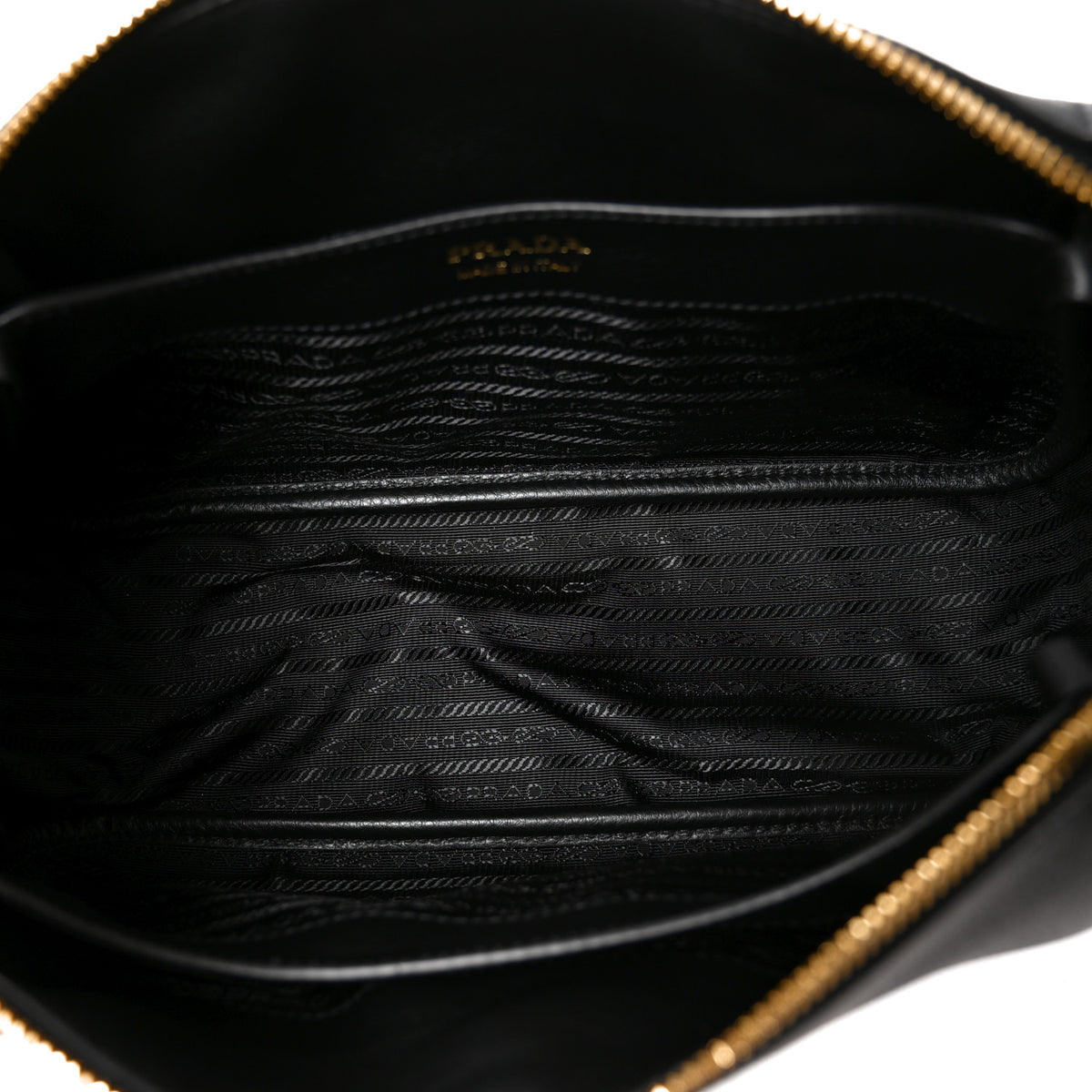Prada Soft Calfskin Medium Darling Shoulder Bag Black 4 of 9