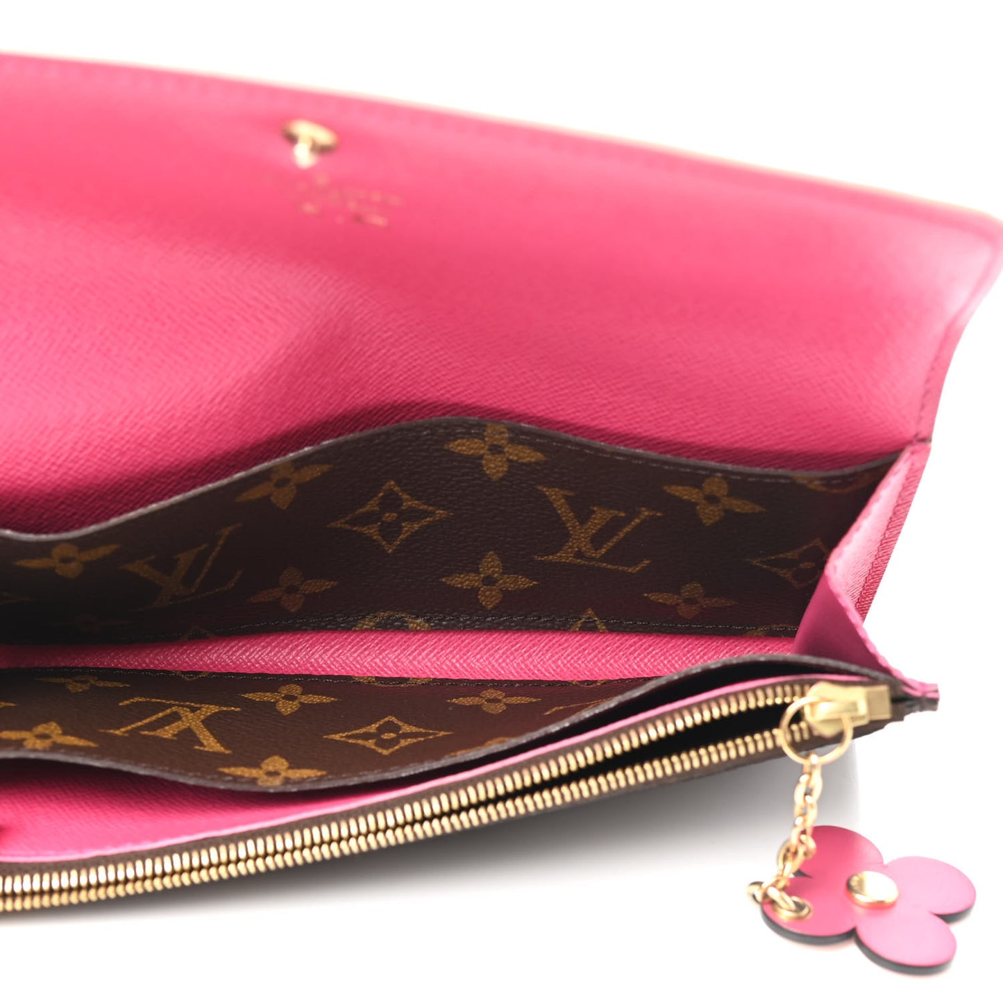 Monogram Bloom Flower Emilie Wallet