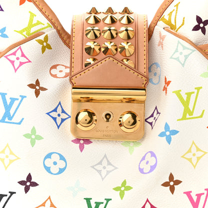 Louis Vuitton Monogram Multicolor Chrissie White 9 of 10