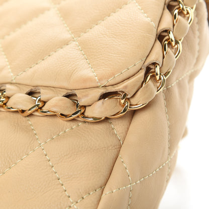Chanel Calfskin Quilted Medium Chain Me Flap Light Beige 11 of 12