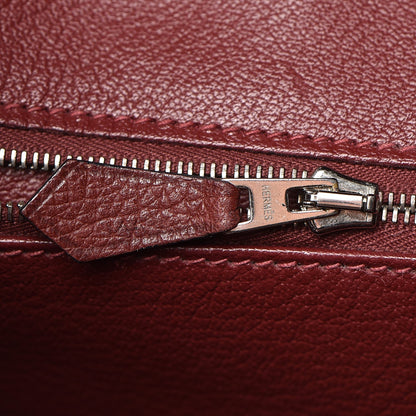 Hermes Ardennes Birkin 35 Rouge H 19 of 38