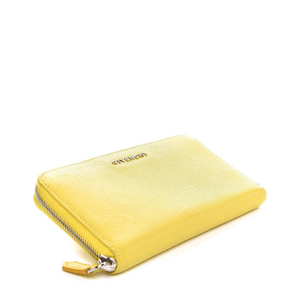 Givenchy Sugar Goatskin Pandora Zip Around Wallet Yellow 4 of 8