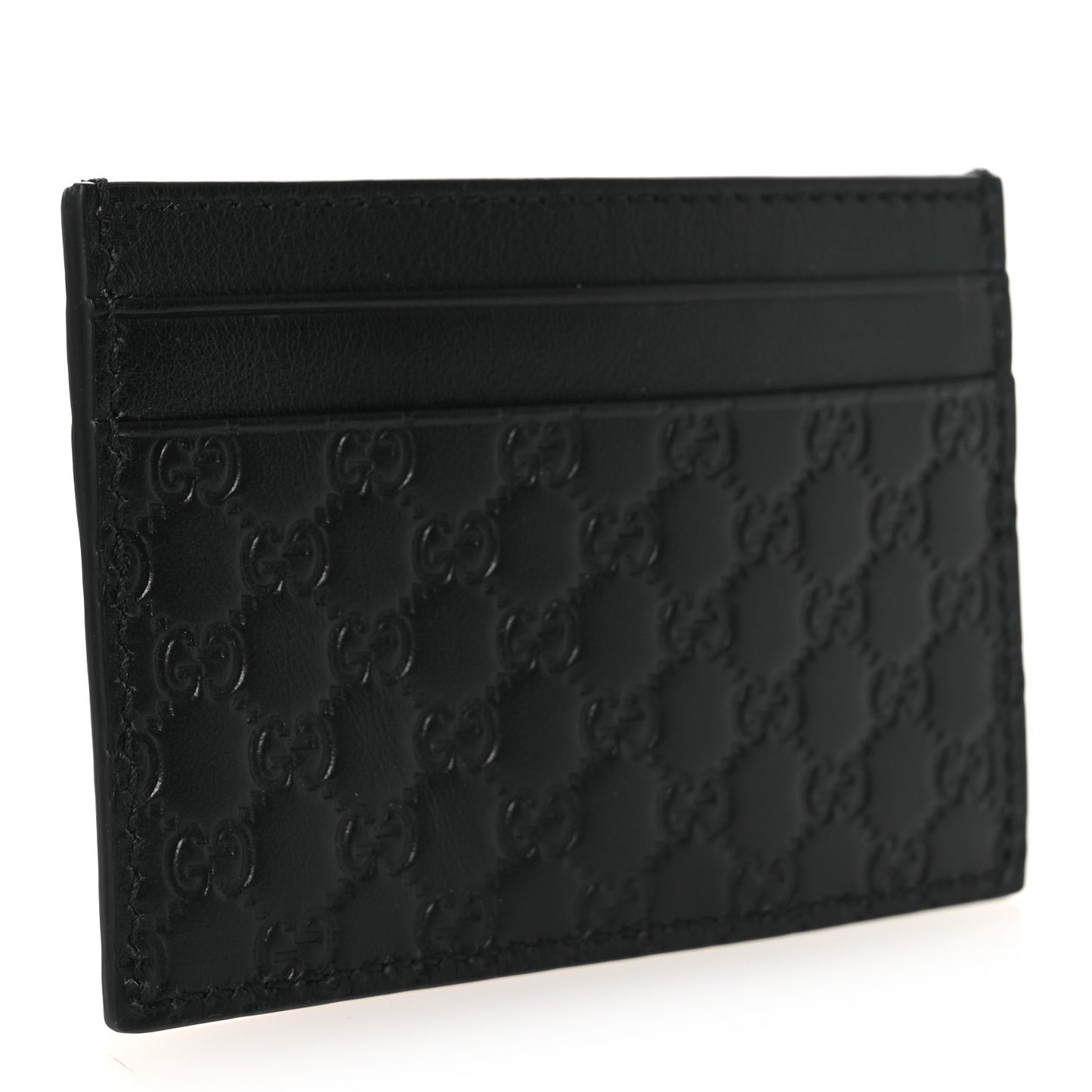 Microguccissima Card Holder Black