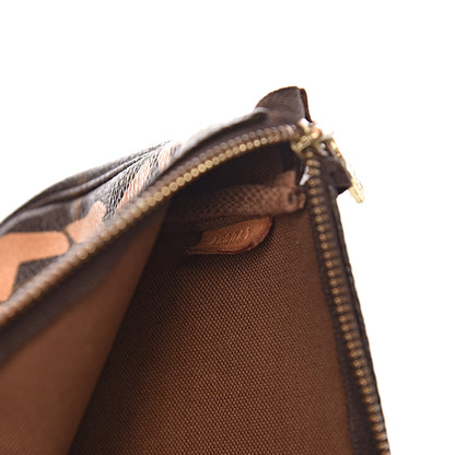 Louis Vuitton Monogram Graffiti Pochette Accessories Peach 7 of 11