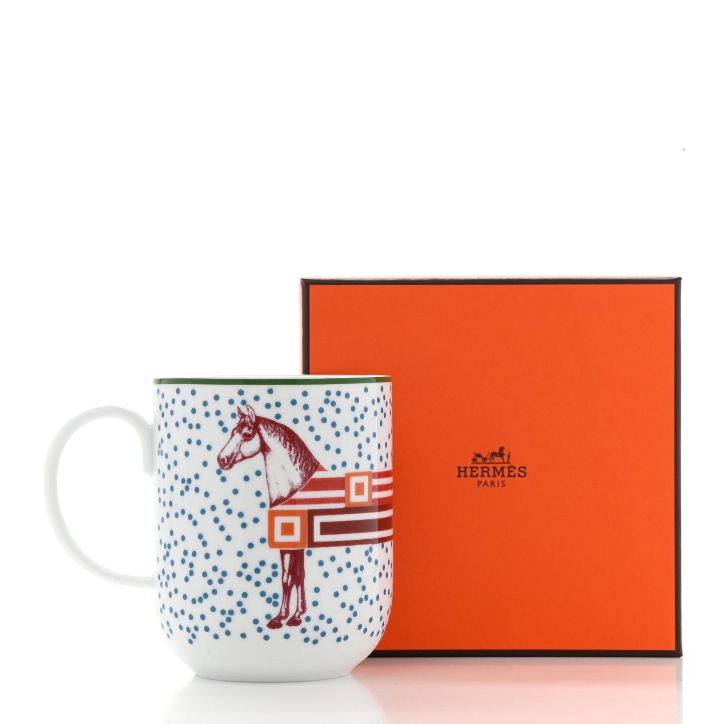 Porcelain Hippomobile Mug