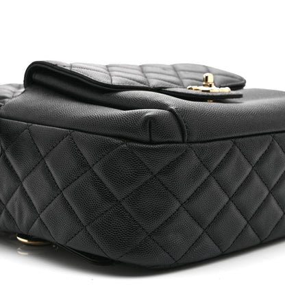 Chanel Caviar Quilted Large CC Day Backpack Black 9 of 10