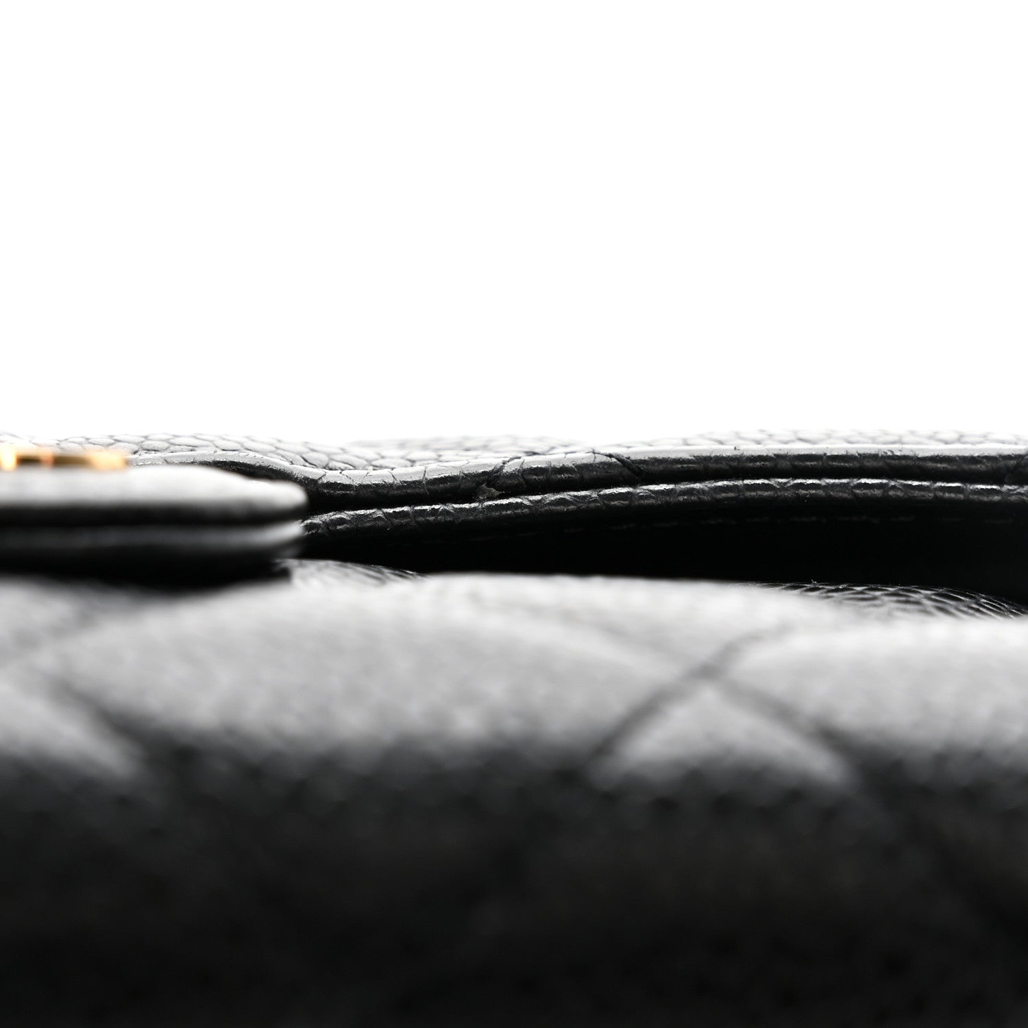 Chanel Caviar Quilted Large Flap Wallet Black 10 of 11