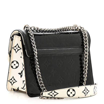 Louis Vuitton Vernis Epi Monogram Wynwood Black White 3 of 10