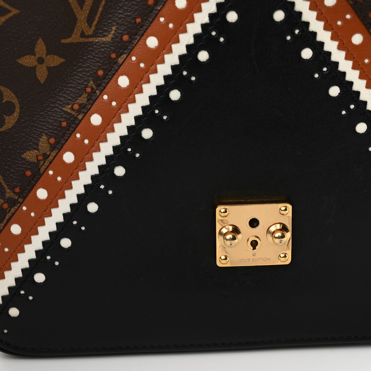 Louis Vuitton Monogram Brogue Pochette Metis 12 of 14