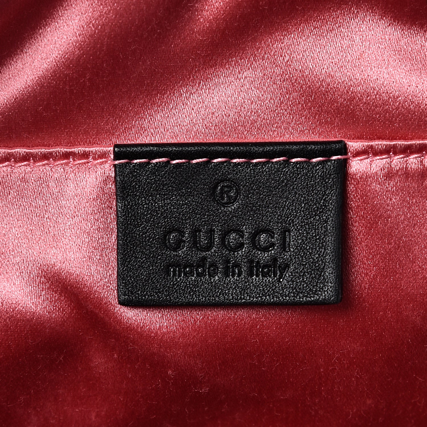 Gucci Velvet Matelasse Small GG Marmont Chain Shoulder Bag Black 5 of 11
