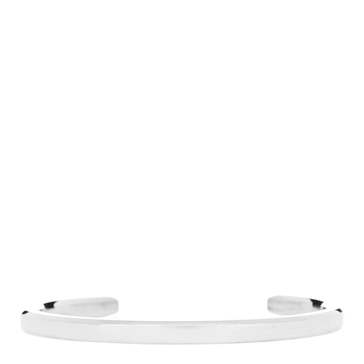 Tiffany Sterling Silver Narrow Makers Cuff Bracelet 2 of 5