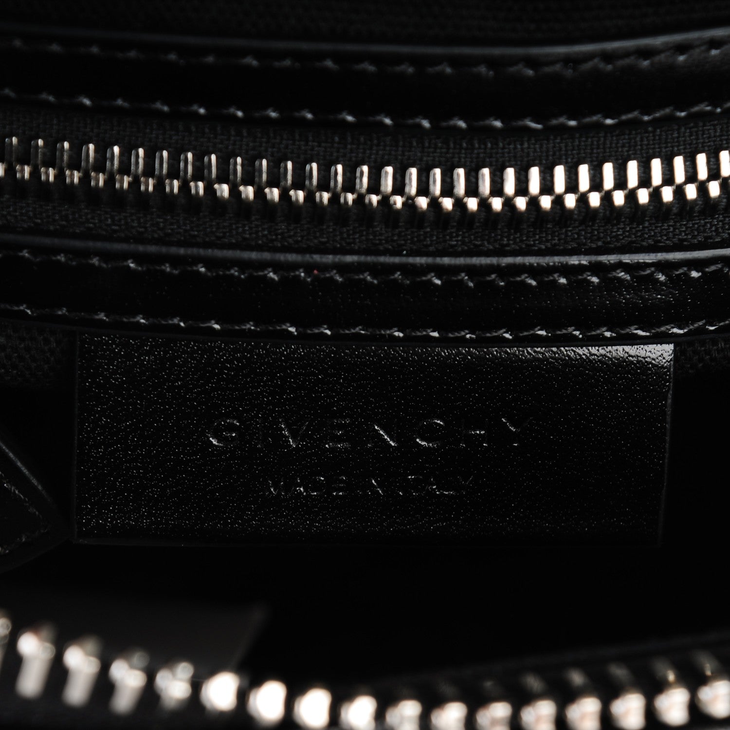 Givenchy Shiny Lord Calfskin Mini Antigona Black 6 of 7