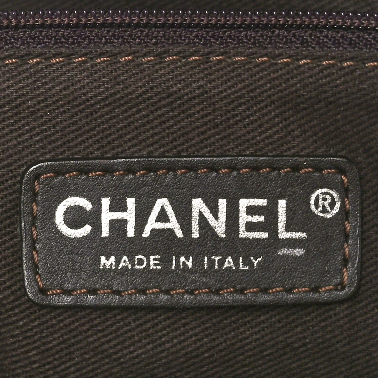 Calfskin Stitched Bowler Light Brown