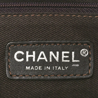Chanel Calfskin Stitched Bowler Light Brown 6 of 11