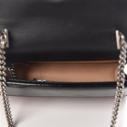 Gucci Velvet GG Monogram Super Mini Dionysus Shoulder Bag Red Cipria Black 6 of 10