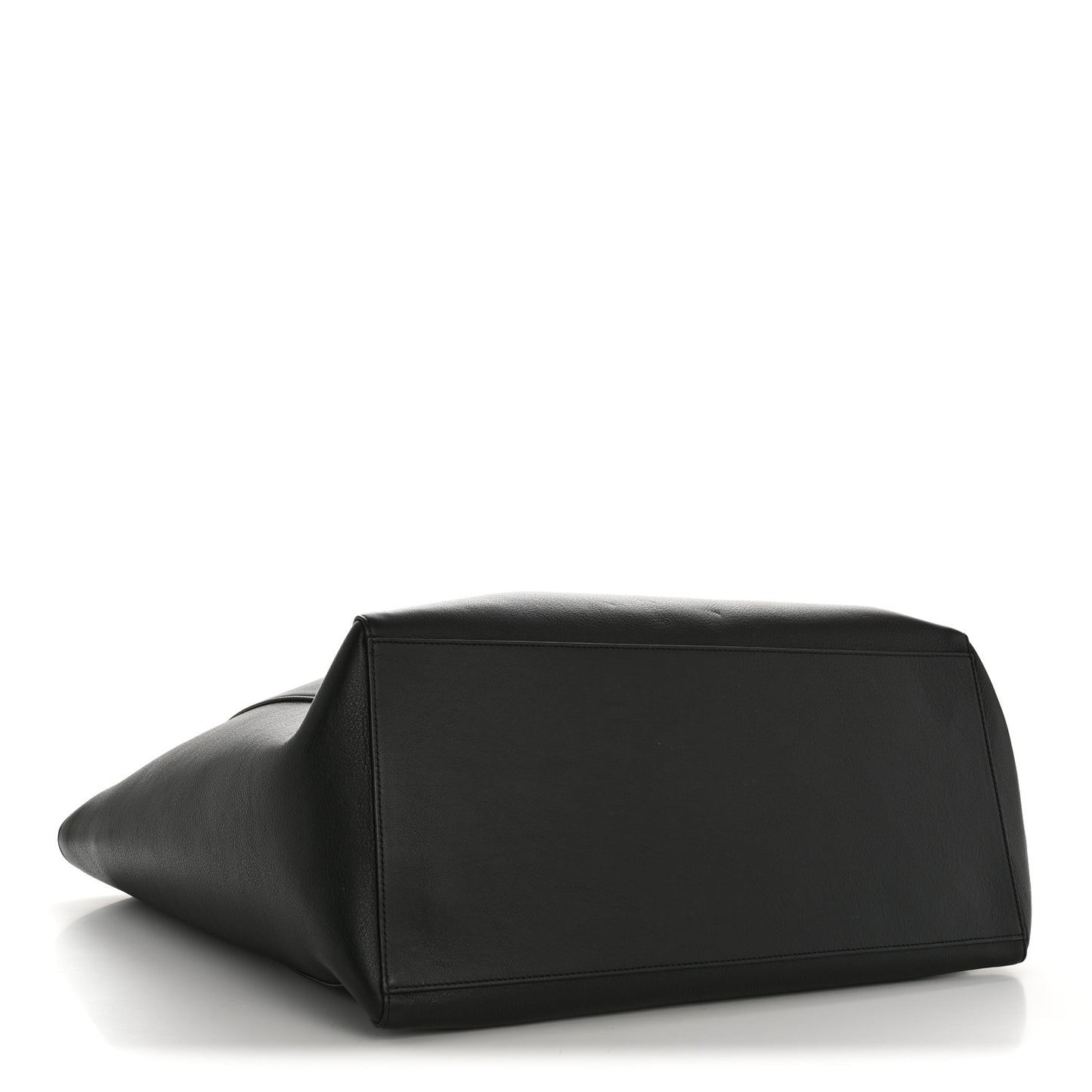 Smooth Calfskin Everyday East West Tote Bag Black