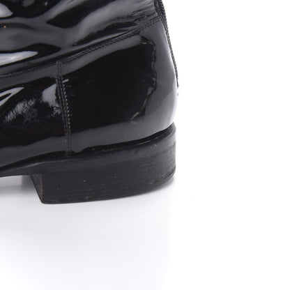 Chanel Patent Knee High Boots 38 Black 16 of 16