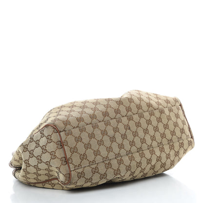 Gucci Monogram Medium Sukey Tote Brown 4 of 13