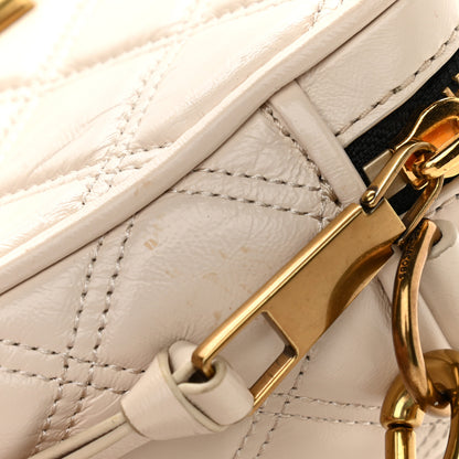 Marc Jacobs Calfskin Quilted The Softshot 21 Bag Ivory 12 of 14