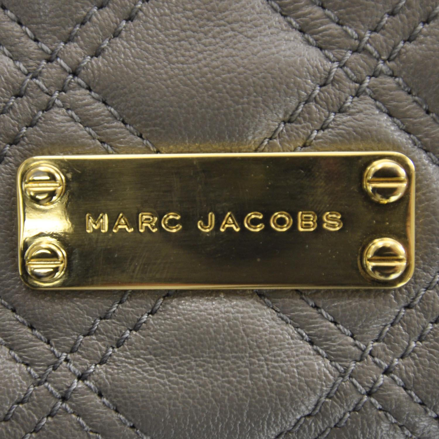 Marc Jacobs Leather iPad Case Shoulder Bag Grey 5 of 8