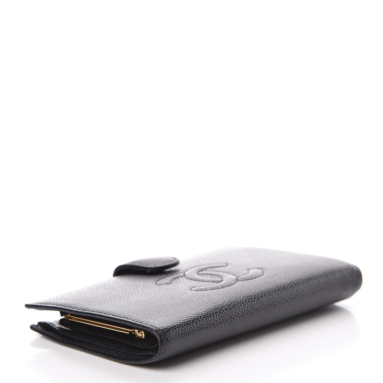 Chanel Caviar Timeless CC French Wallet Black 4 of 8