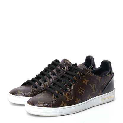 Louis Vuitton Patent Monogram Frontrow Sneakers 40 3 of 10