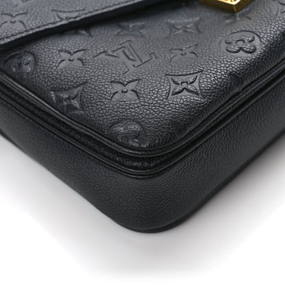 Louis Vuitton LOUIS VUITTON Empreinte Pochette Metis Black 9 of 11