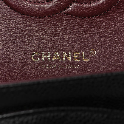Chanel Caviar Quilted Medium Double Flap Black 6 of 11