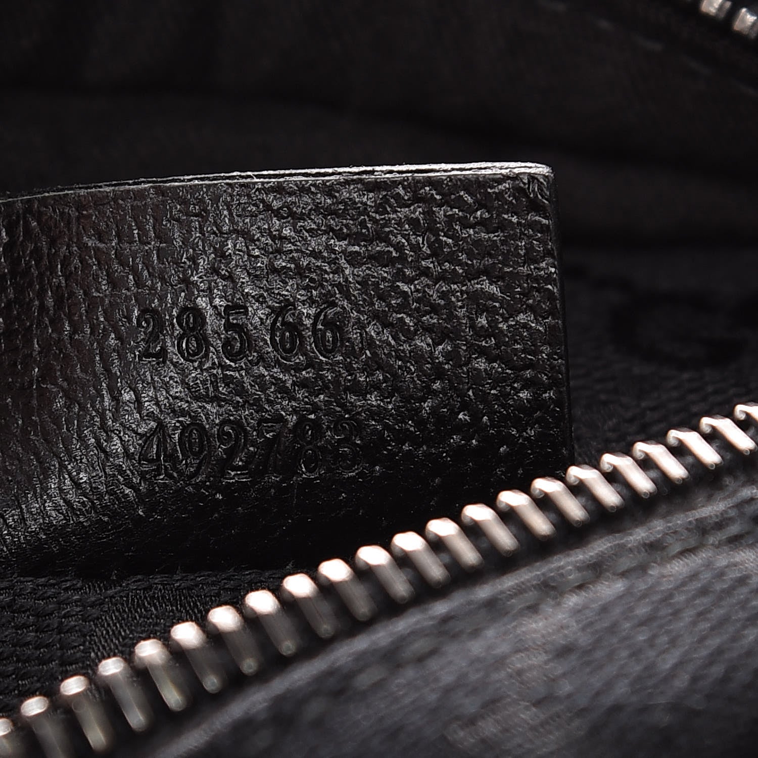 Gucci GG Monogram Web Double Pocket Belt Bag Black 8 of 9