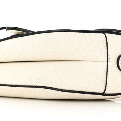 Christian Dior Grained Calfskin Saddle Bag Latte 10 of 15