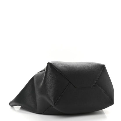 Celine Soft Grained Calfskin Medium Belt Cabas Phantom Black 4 of 10