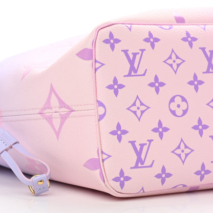 Louis Vuitton Monogram Giant Spring In The City Neverfull MM Sunrise Pastel 8 of 9
