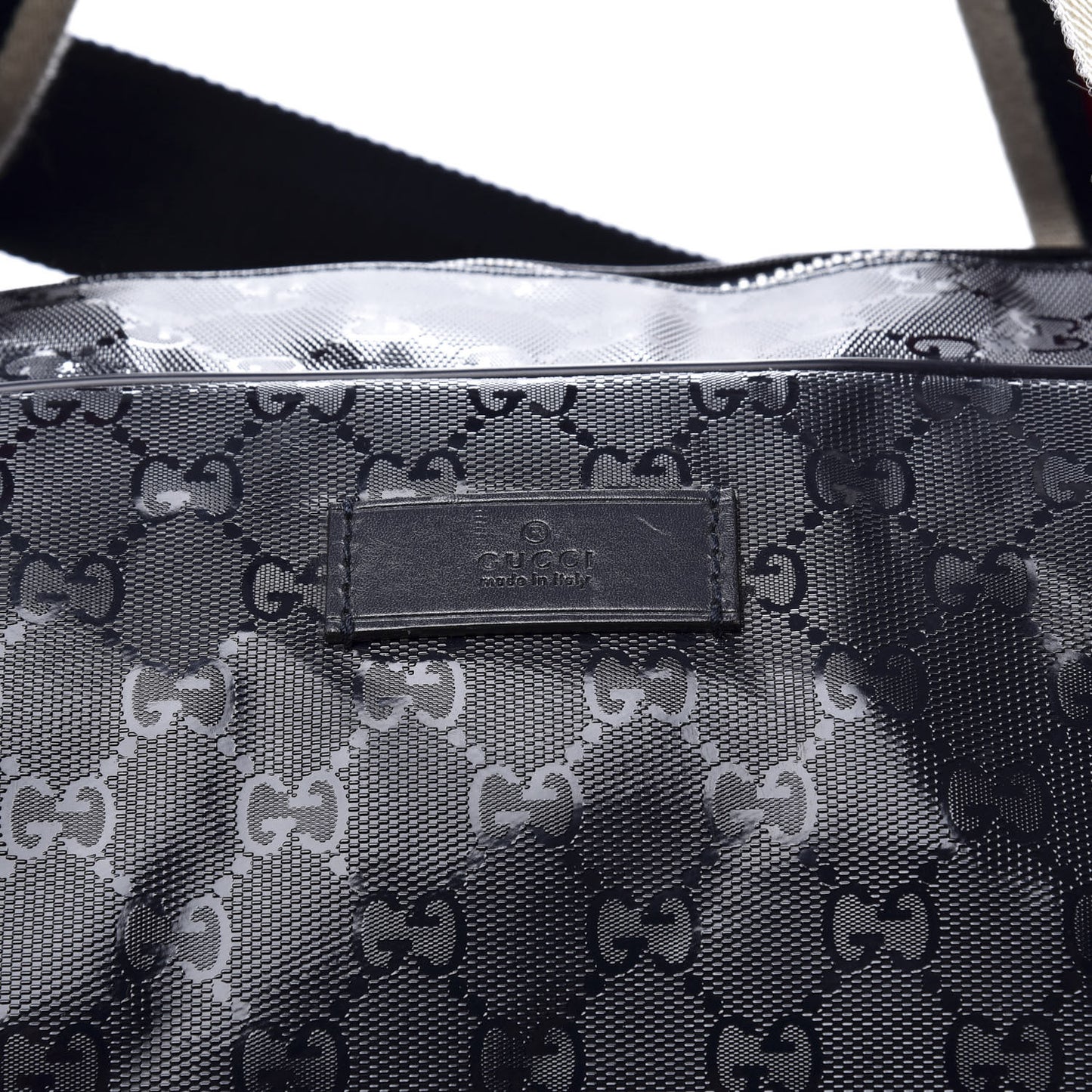 Imprime Monogram Large Web Carry On Duffle Bag Blue