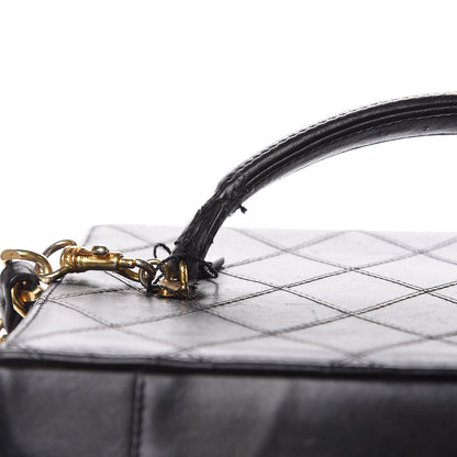 Chanel Calfskin Stitch Vanity Case Black 8 of 22