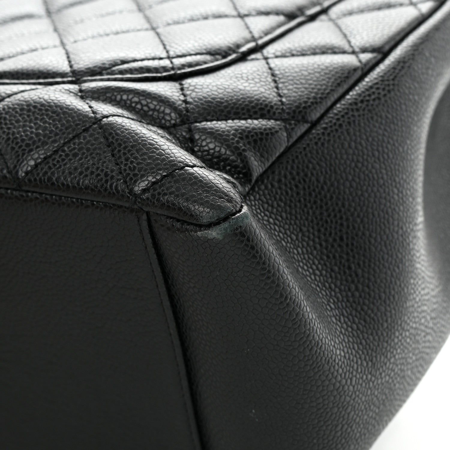 Chanel Caviar Quilted Grand Shopping Tote GST Black 11 of 15