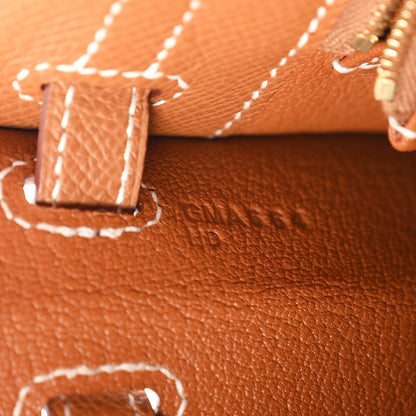Hermes Epsom Kelly Sellier 25 Gold 7 of 11