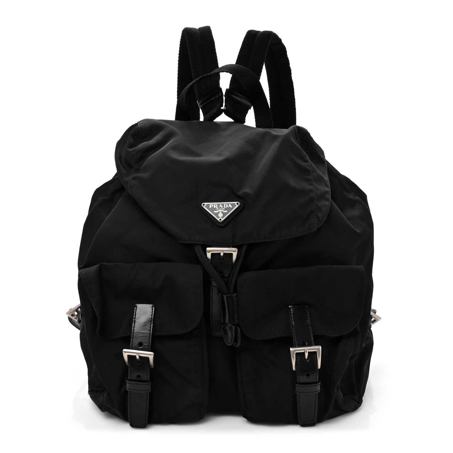 Prada Tessuto Nylon Vela Small Backpack Black 1 of 11