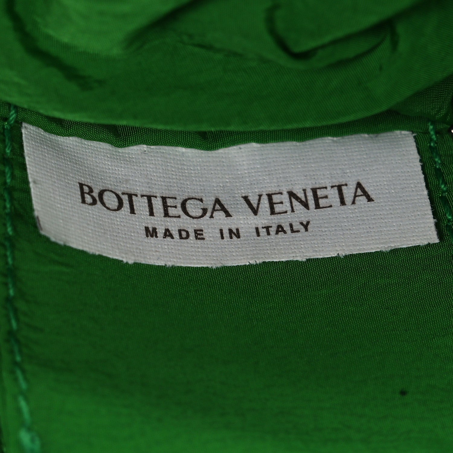 Bottega Veneta Econyl Jacquard Nylon Woven Pattern Garment Bag Green 6 of 10
