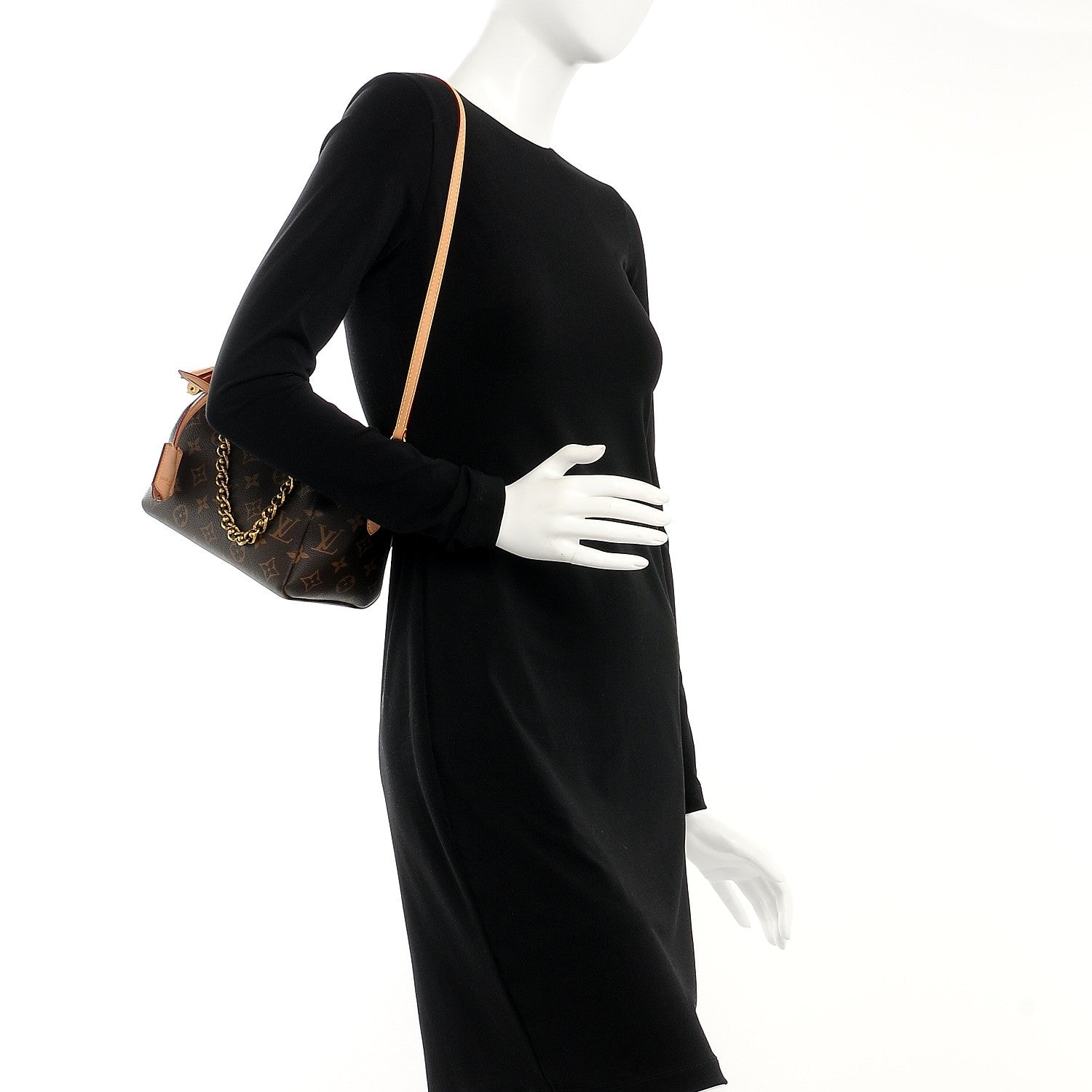 Louis Vuitton Monogram Chain Speedy 20 2 of 7