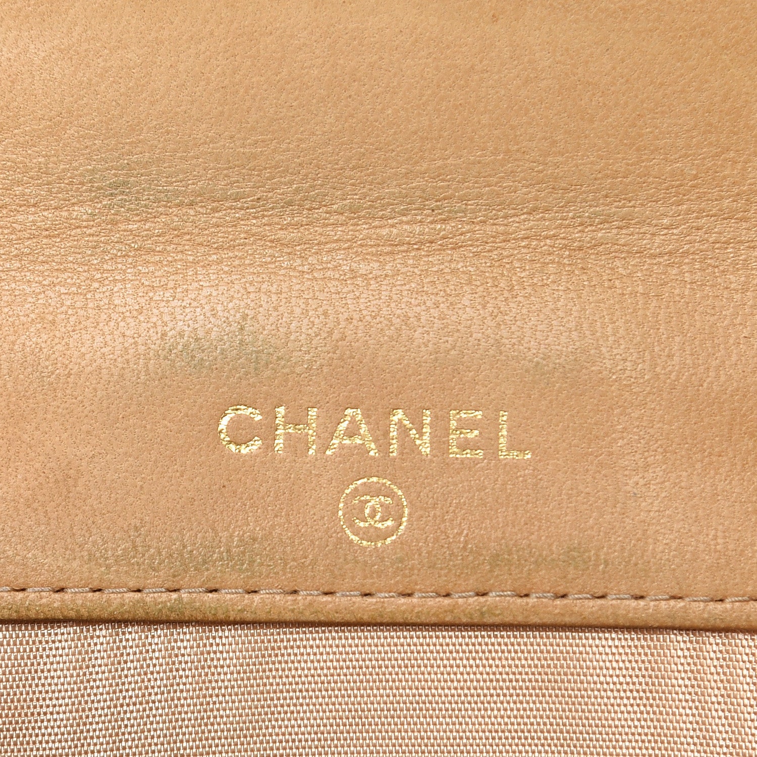 Chanel Caviar Timeless CC Compact French Wallet Beige 7 of 14